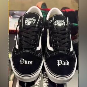 Black and White Men's Sneakers